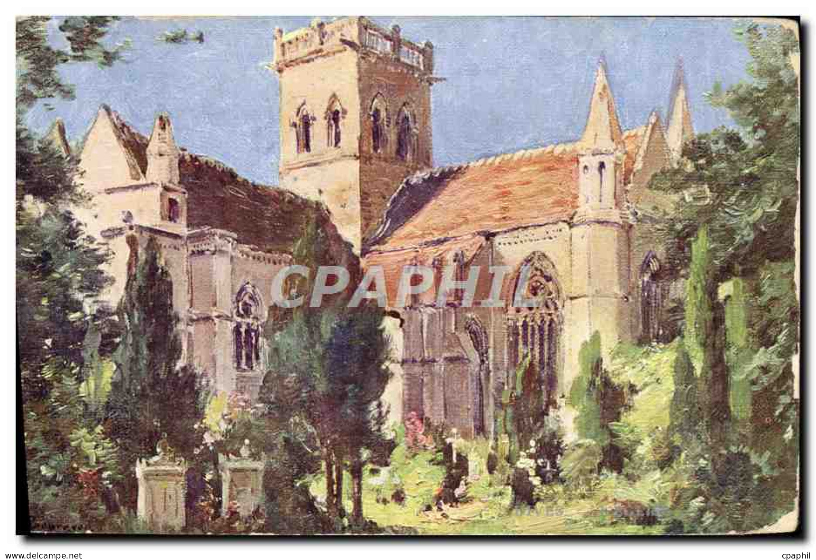 CPA Dives L'Eglise