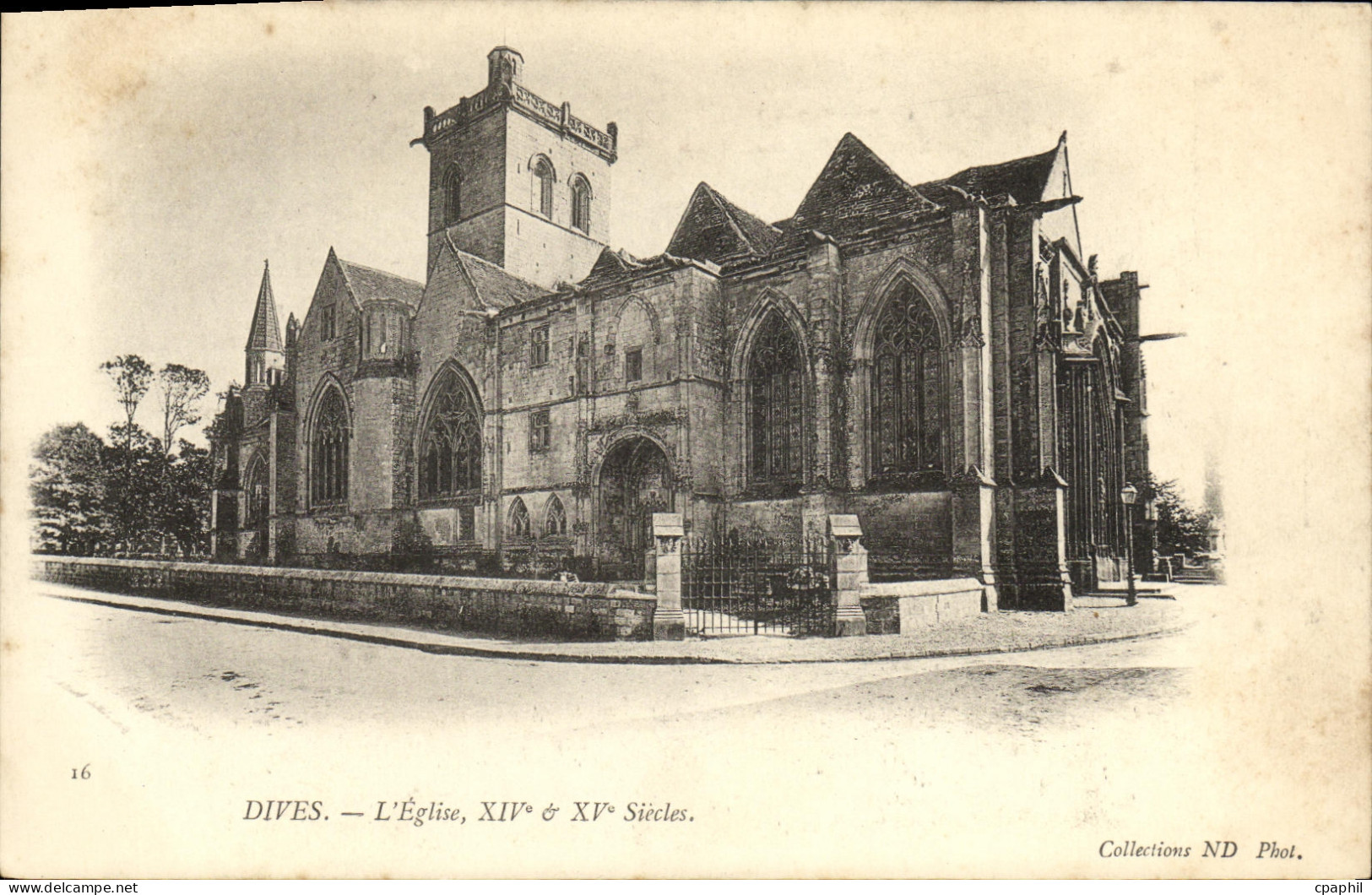CPA Dives L Eglise
