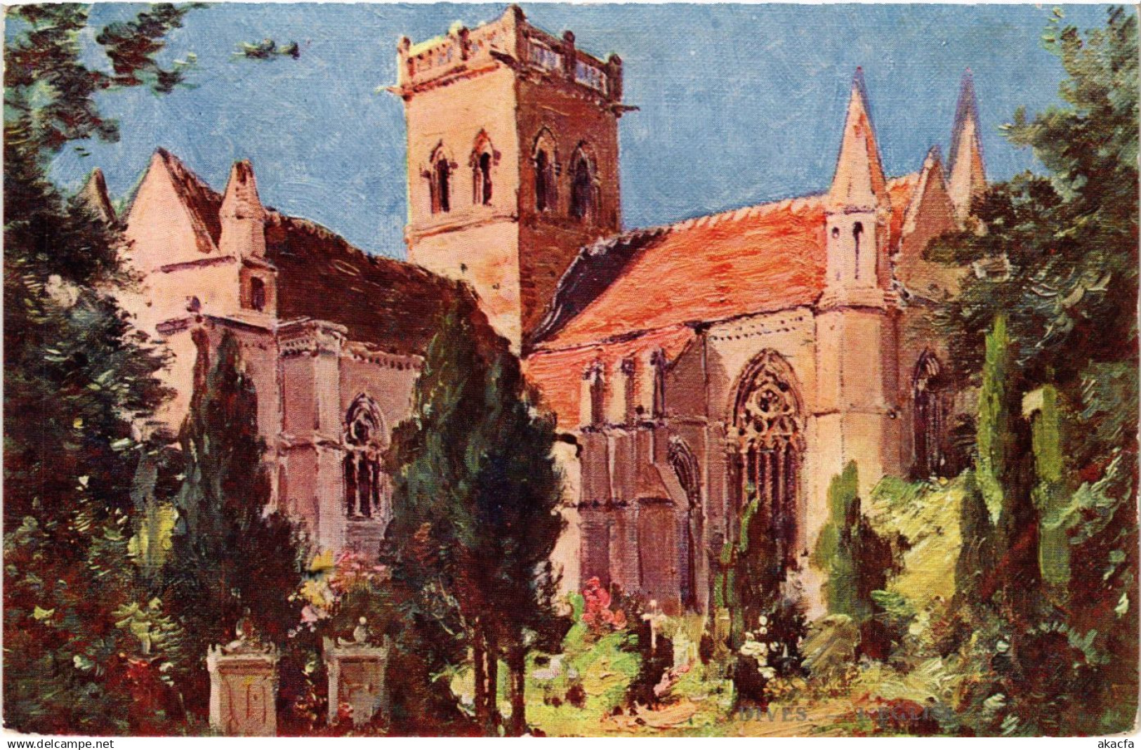 CPA DIVES - L'Église (383445)