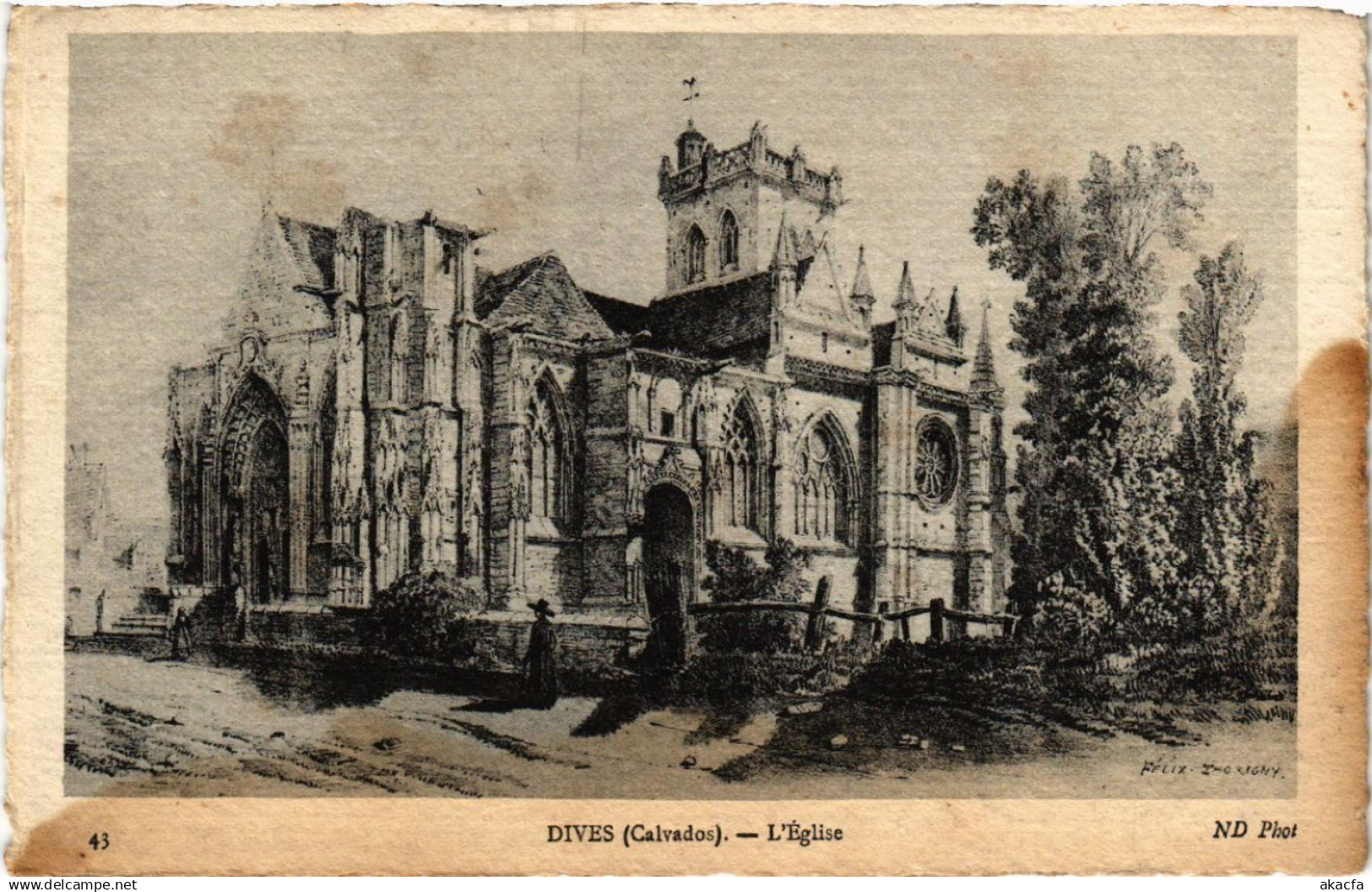 CPA DIVES - L'Église (515938)