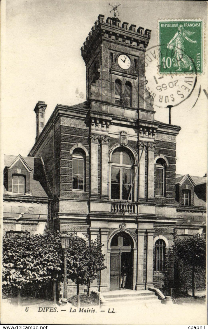 CPA Dives La Mairie