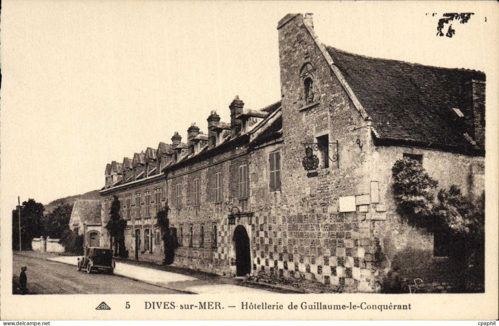 CPA Dives sur Mer Hotellerie de Guillaume le Conquerant