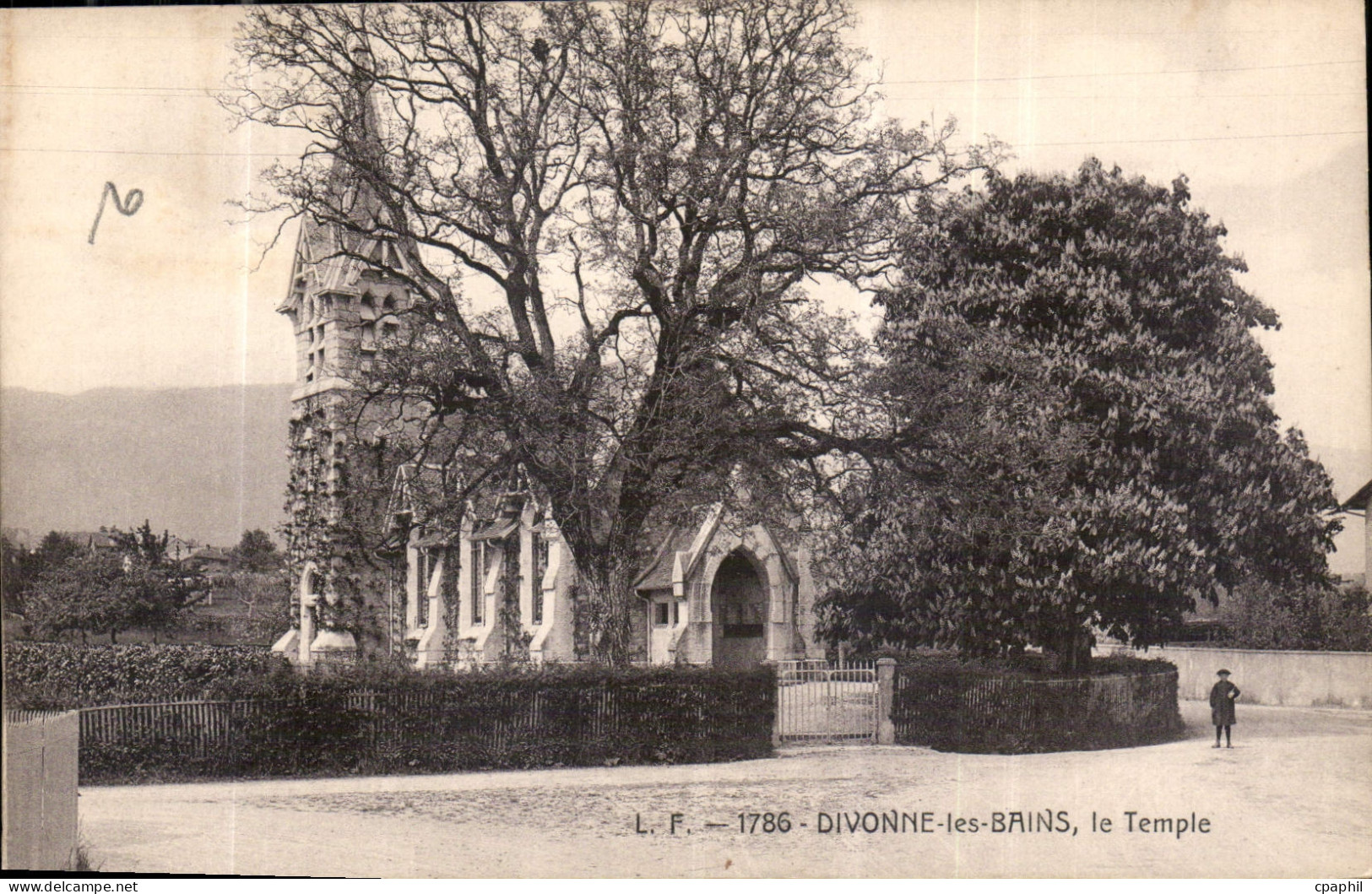 CPA Divonne les Bains le Temple