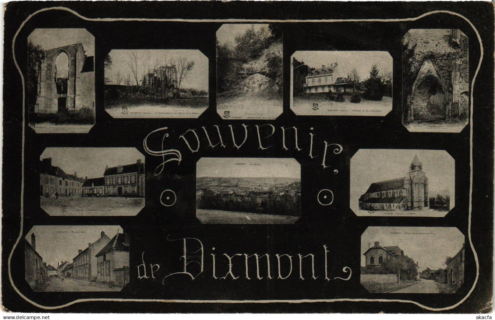 CPA Dixmont souvenir (1478503)