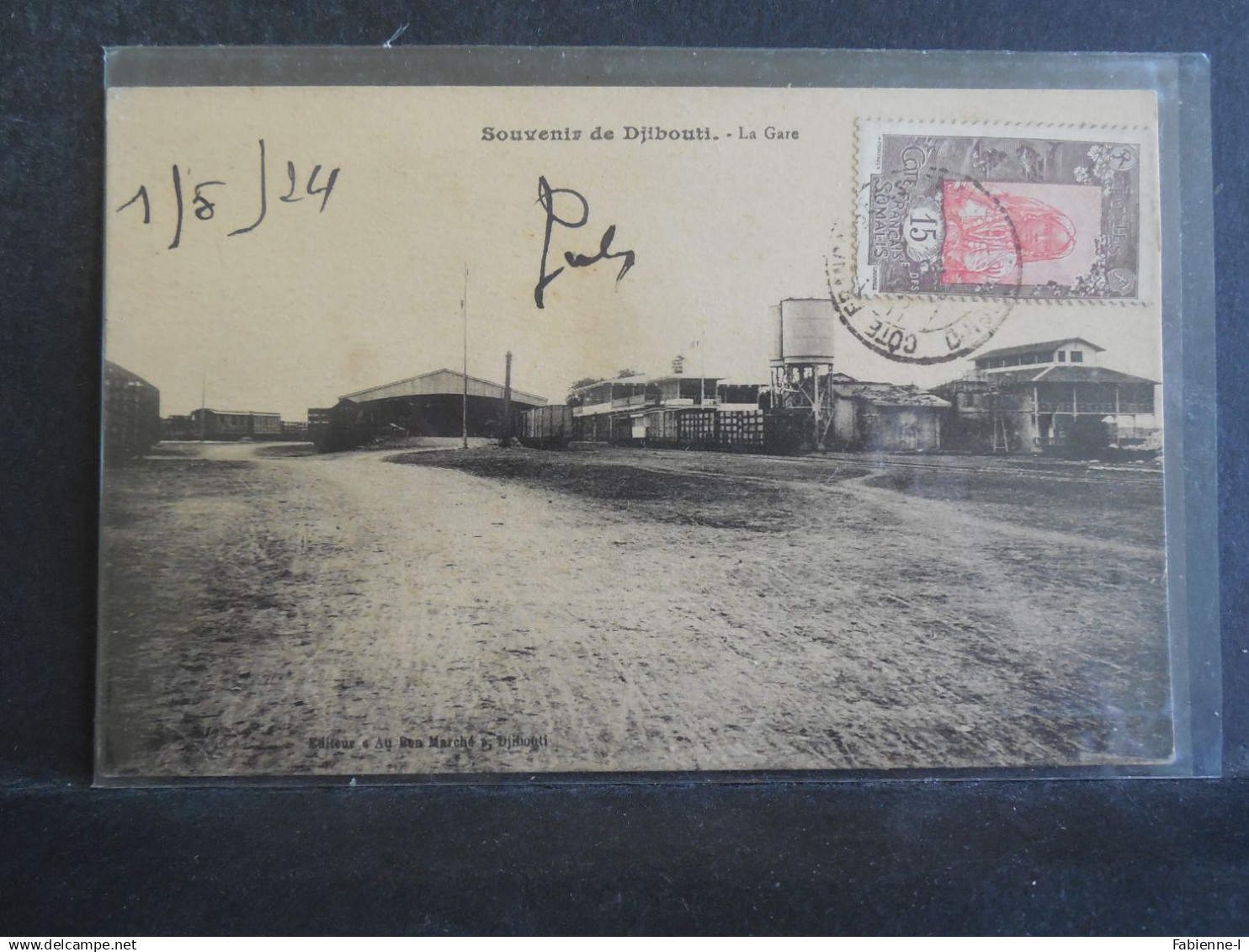 CPA - Djibouti - La Gare