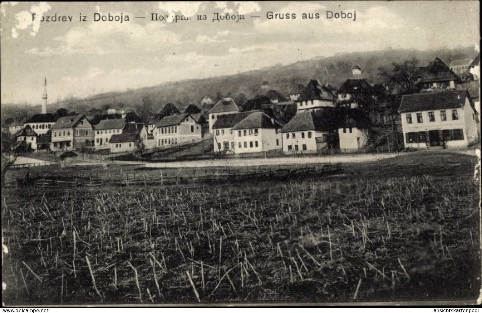 CPA Doboj Bosnien Herzegowina, Blick auf den Ort