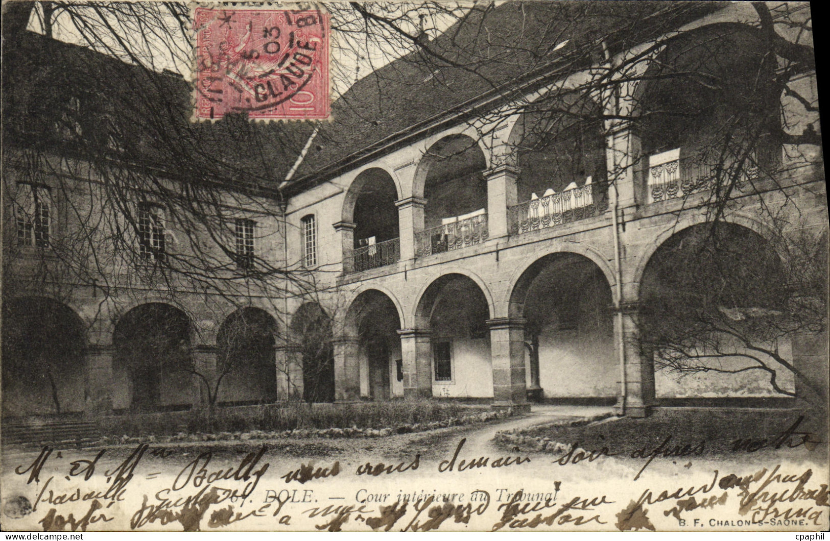CPA Dole Cour interieure du Tribunal