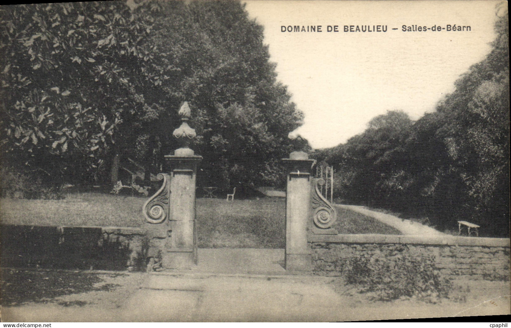 CPA Domaine De Beaulieu Salies De Bearn
