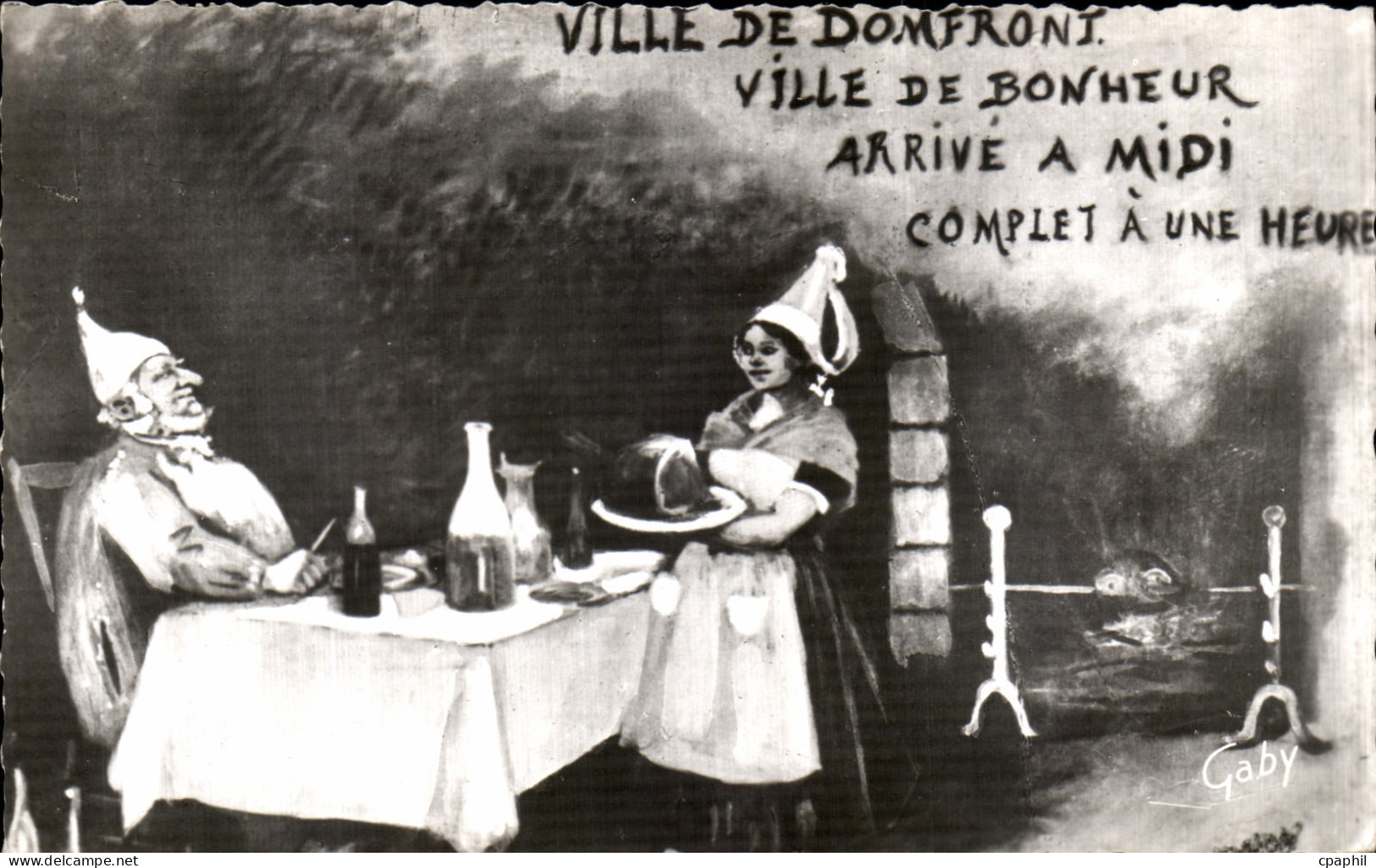CPA Domfront Ville De Bonheur