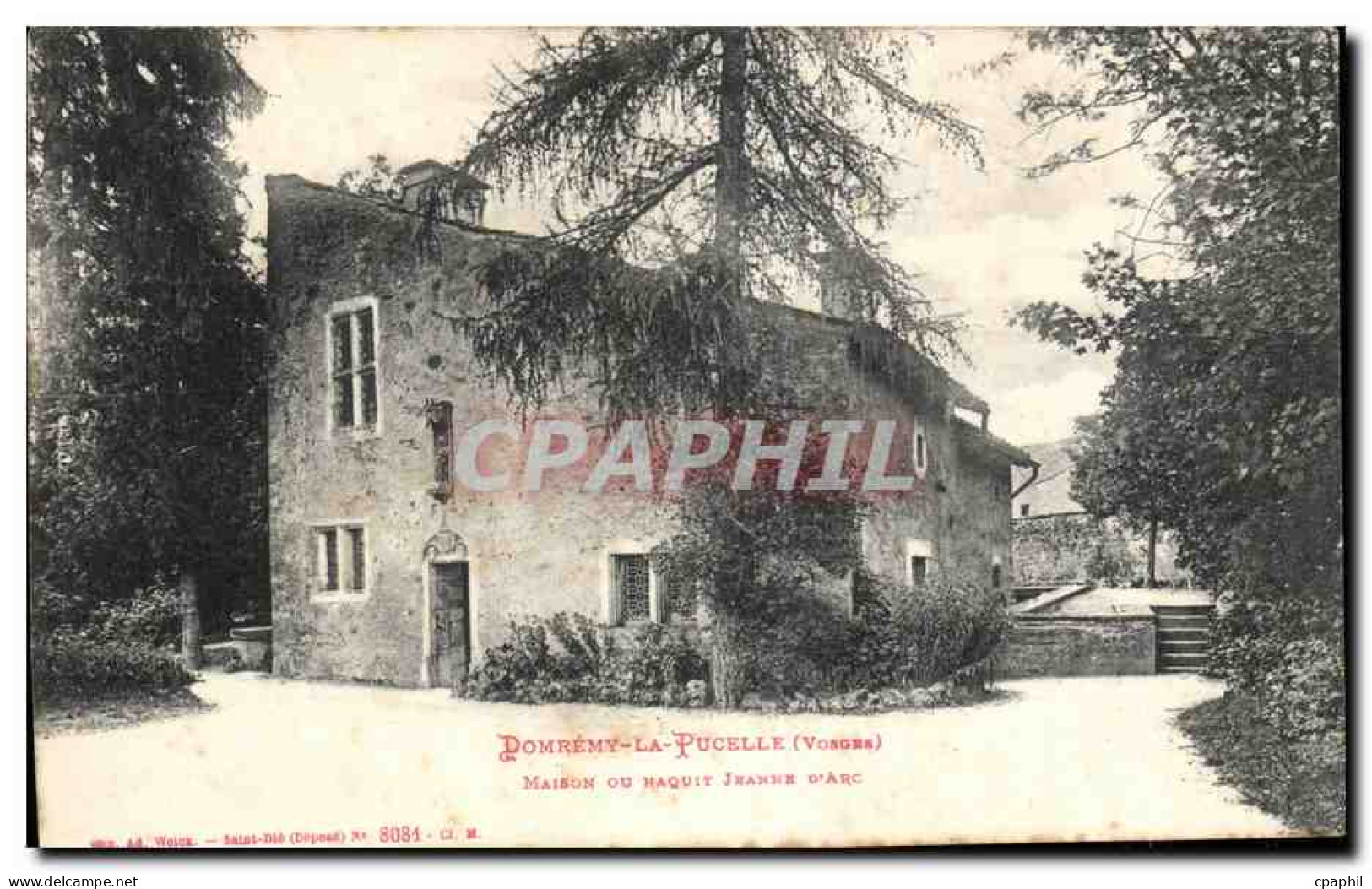 CPA Domremy La Pucelle (Vosges) Maison ou Maquit Jeanne D Arc