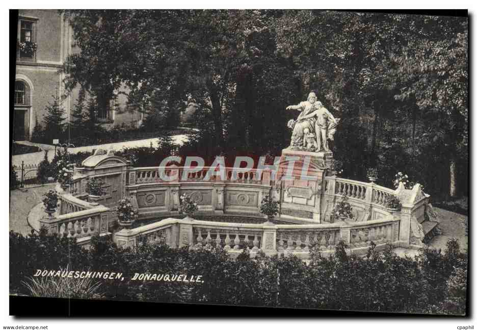 CPA Donaueschingen Donauquelle