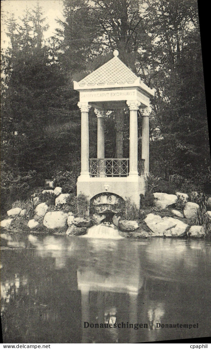 CPA Donaueschingen Donautempel