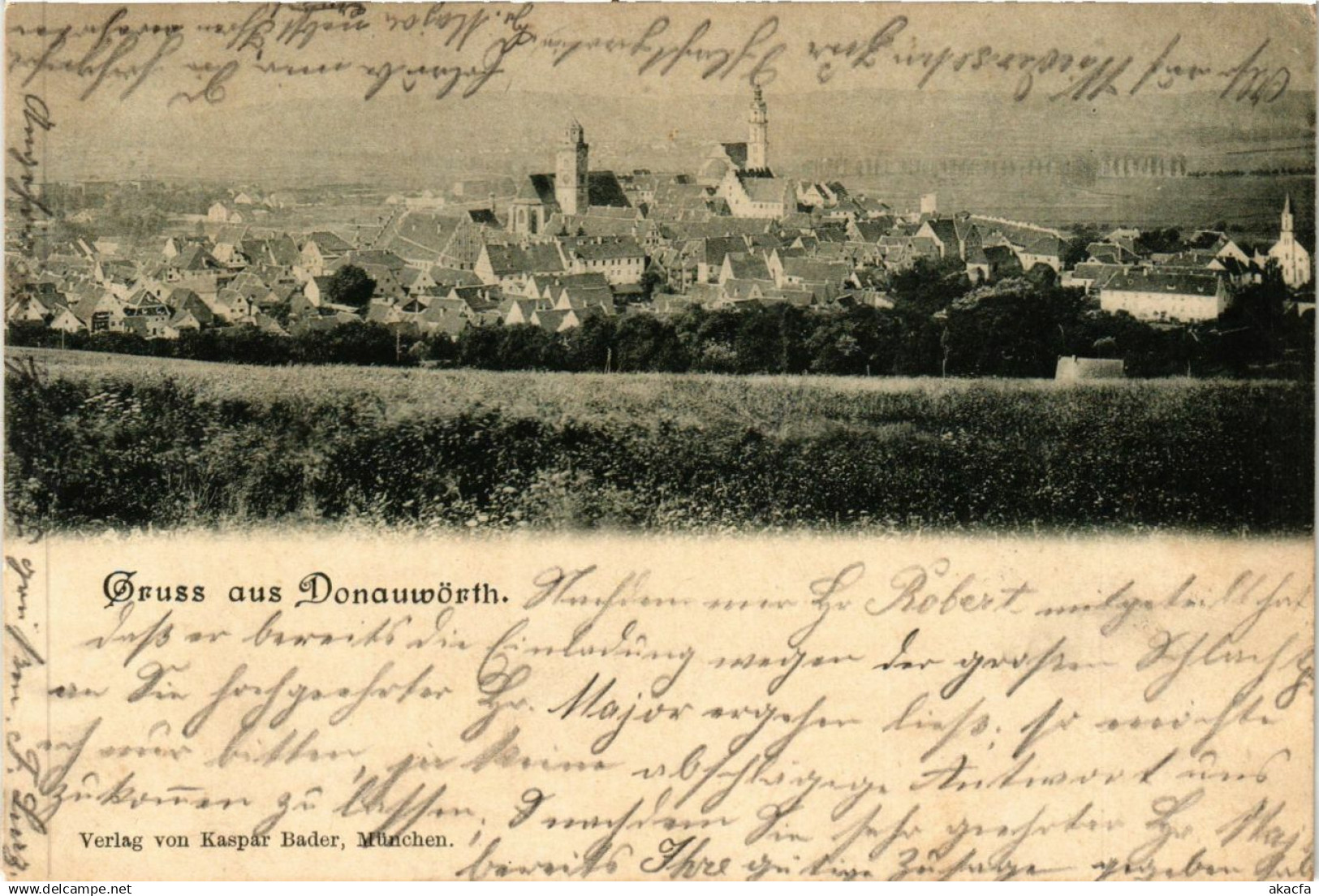 CPA Donauworth- GERMANY (943703)