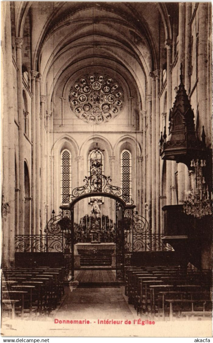 CPA DONNEMARIE-en-MONTOIS DONNEMARIE-DONTILLY - Interieur de l'Eglise (1320673)