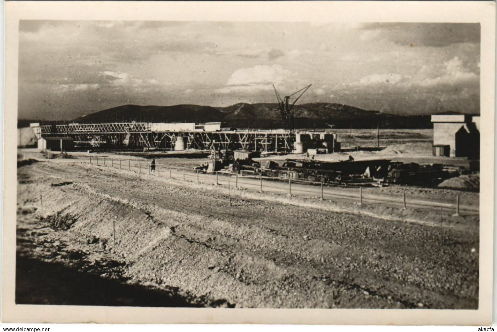 CPA Donzere Mondragon Pont Route FRANCE (1101400)