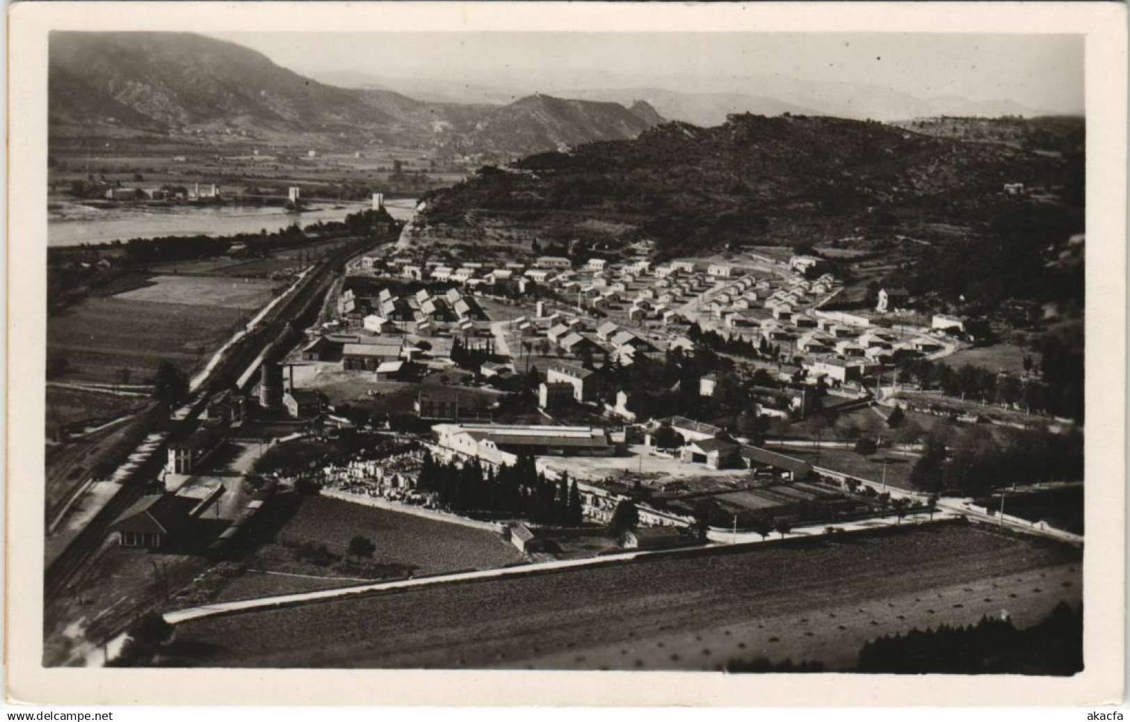 CPA Donzere-Mondragon Vue generale FRANCE (1101653)