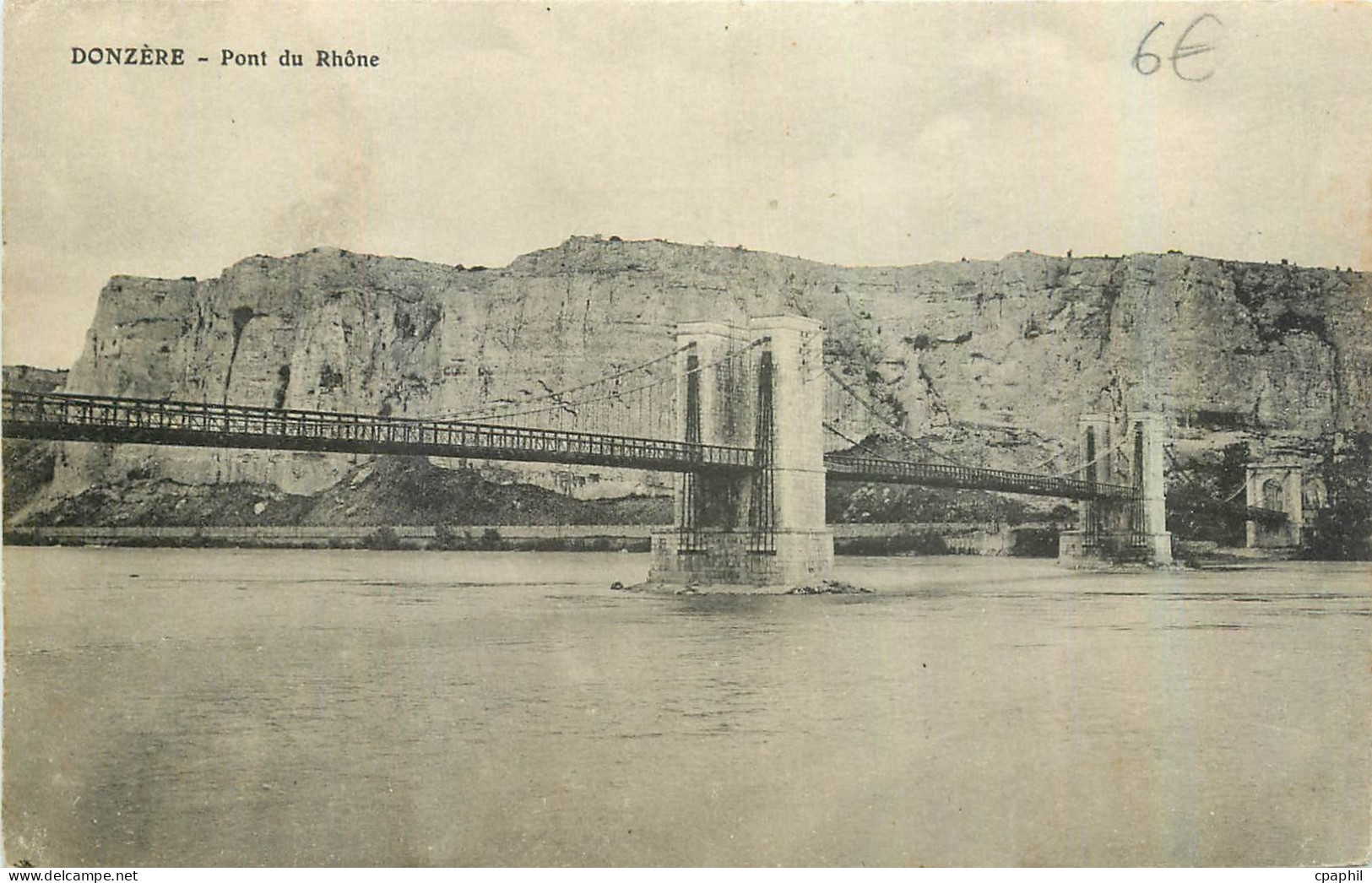 CPA Donzere Pont du Rhone