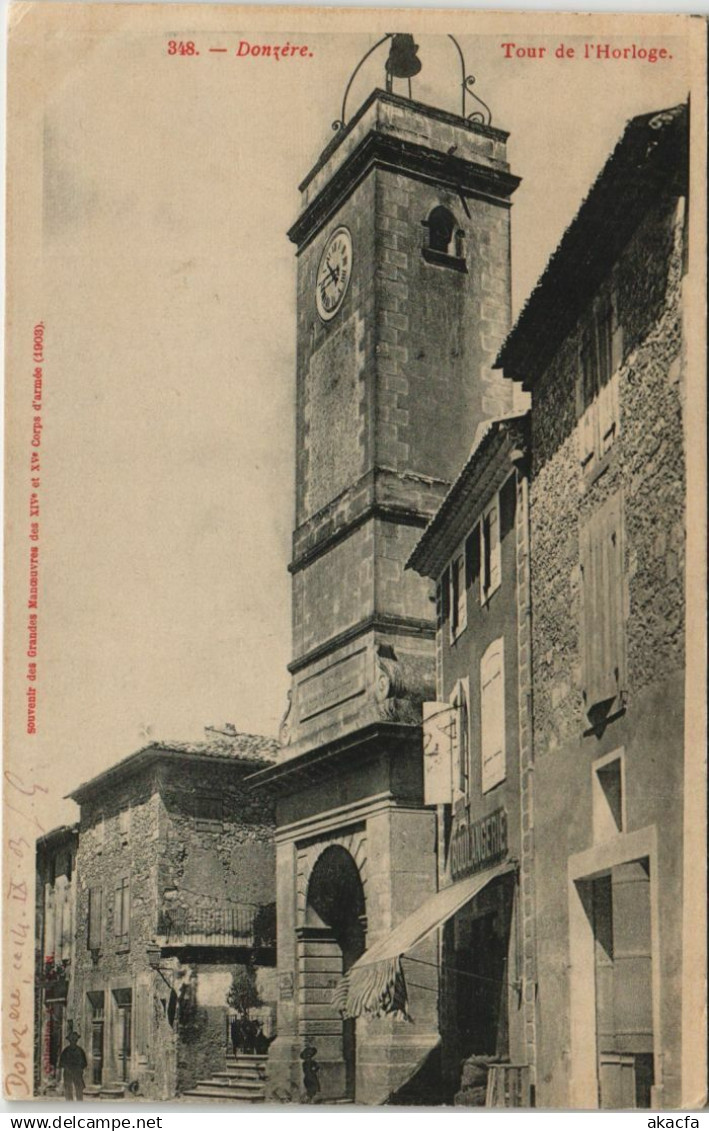 CPA Donzere Tour de l'Horloge FRANCE (1092604)