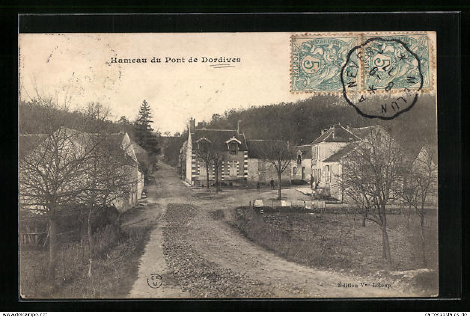 CPA Dordives, Hameau du Pont de Dordives