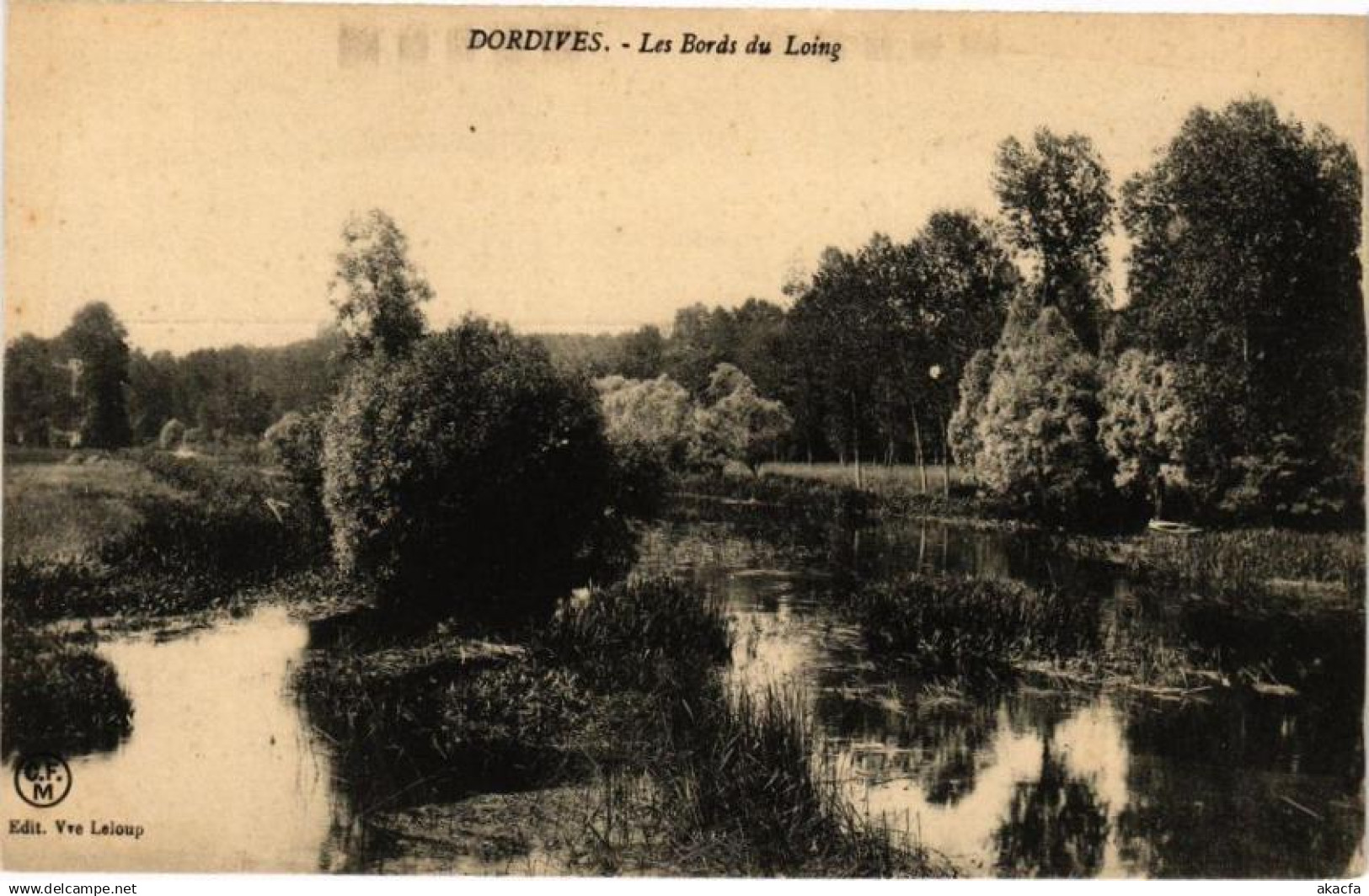 CPA DORDIVES-Les Bords du LOING (264917)