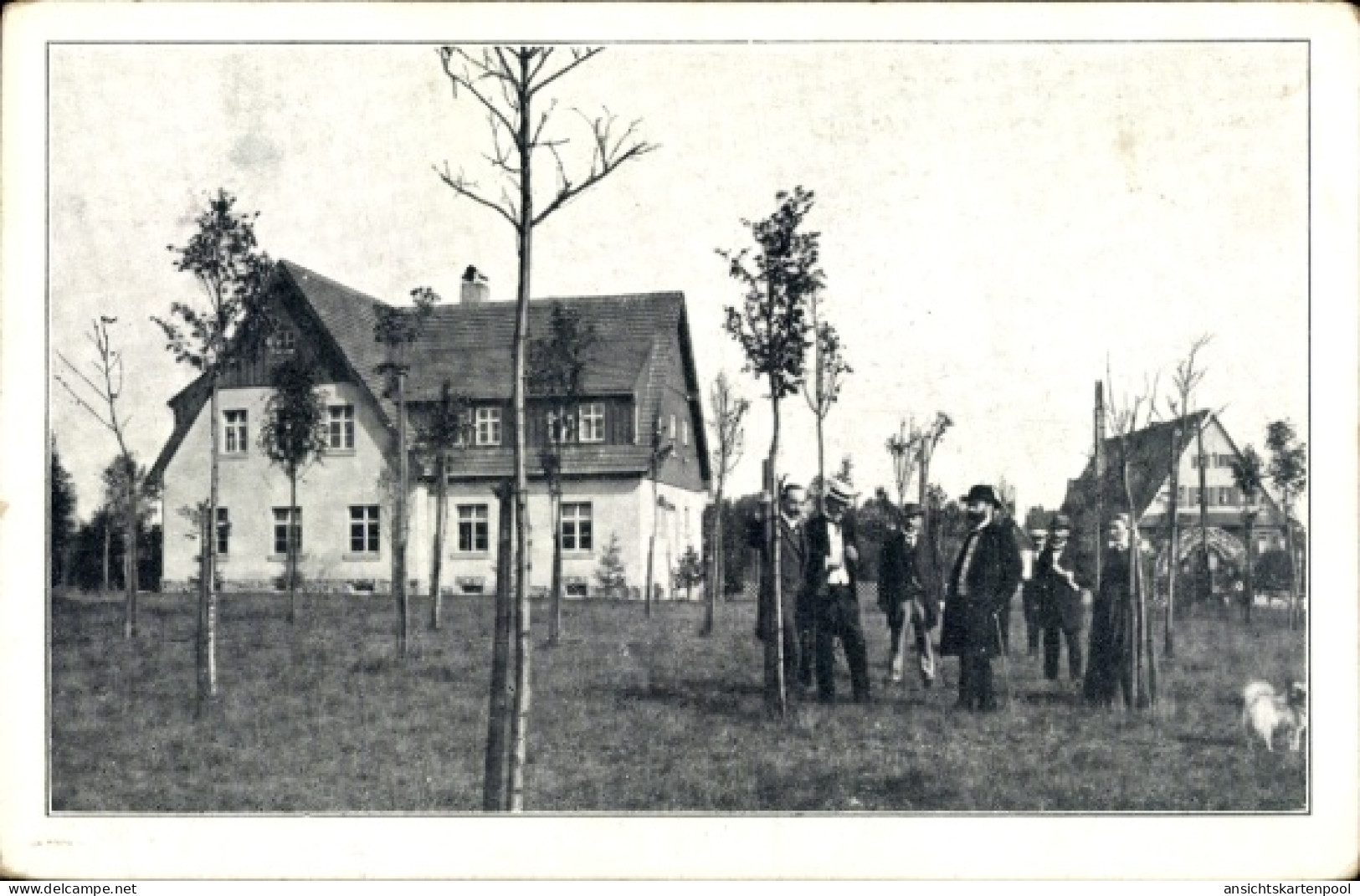 CPA Dorfchemnitz in Mittelsachsen, Kriegshaus der Roi Friedrich-August-Erholungsstätte