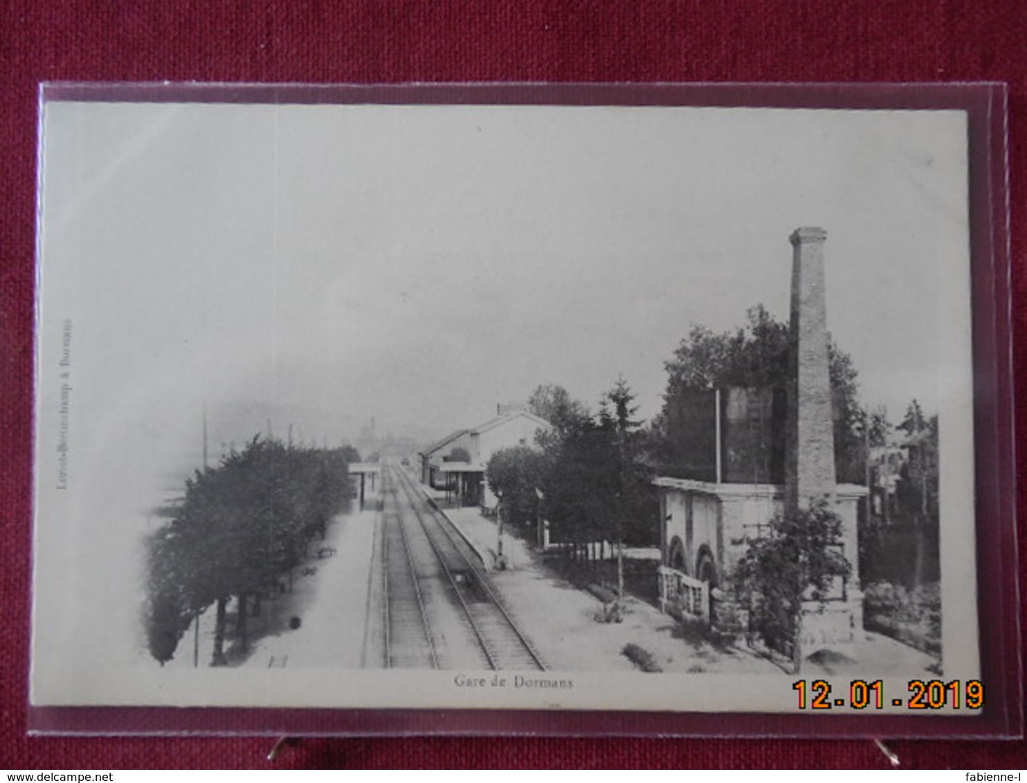 CPA - Dormans - Gare