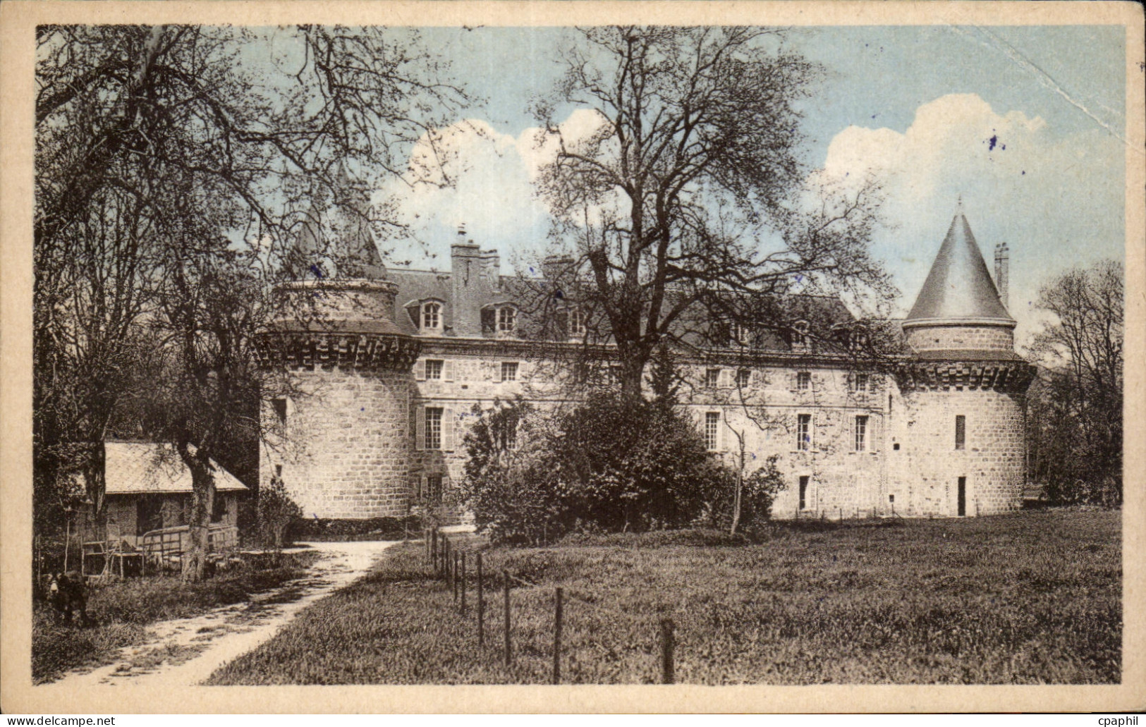 CPA Dormans (Marne) Le Chateau