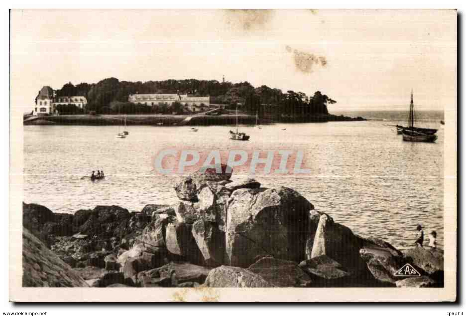 CPA Douarnenez L ile Tristan