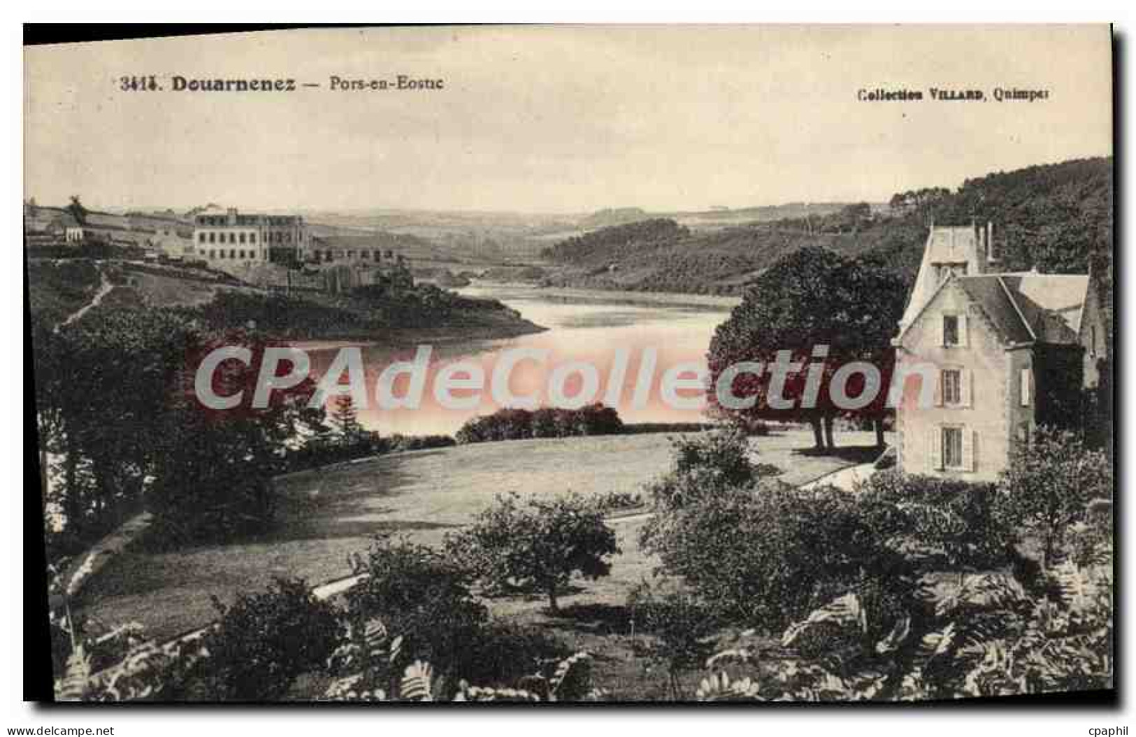 CPA Douarnenez Pors En Eostic