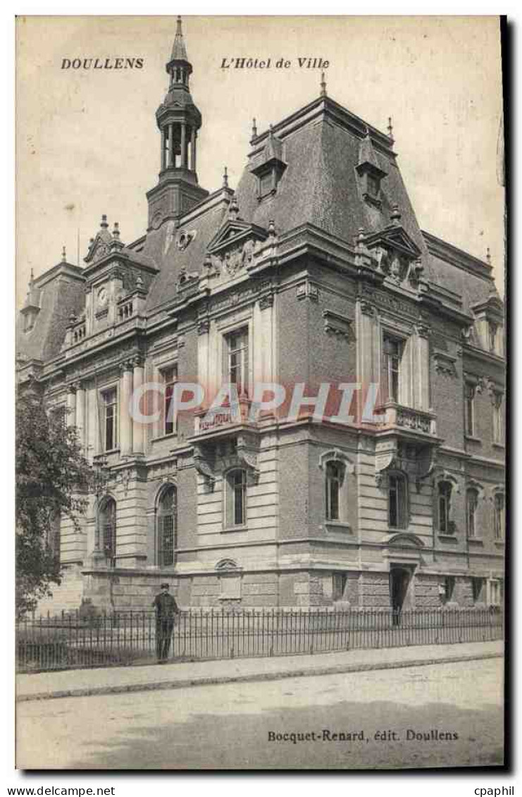 CPA Doullens L'Hotel de Ville