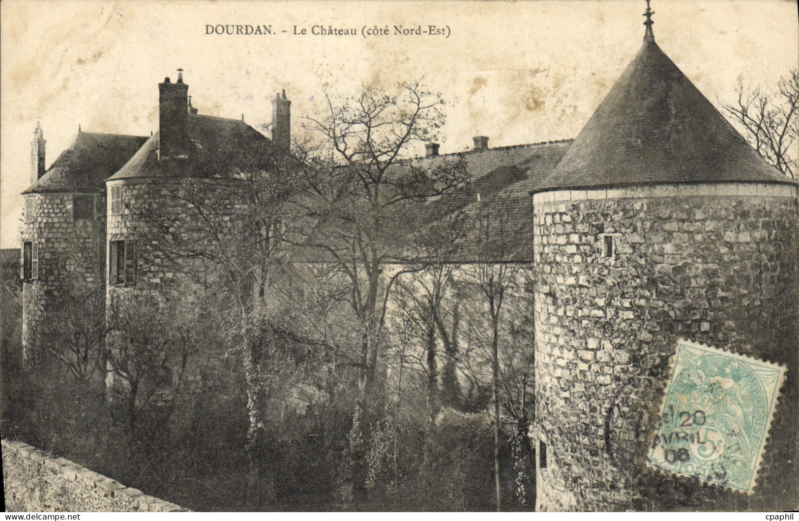 CPA Dourdan Le Chateau