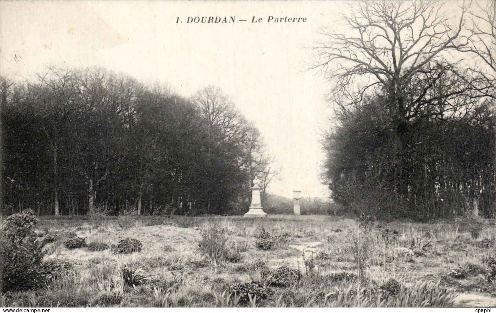 CPA Dourdan Le parterre
