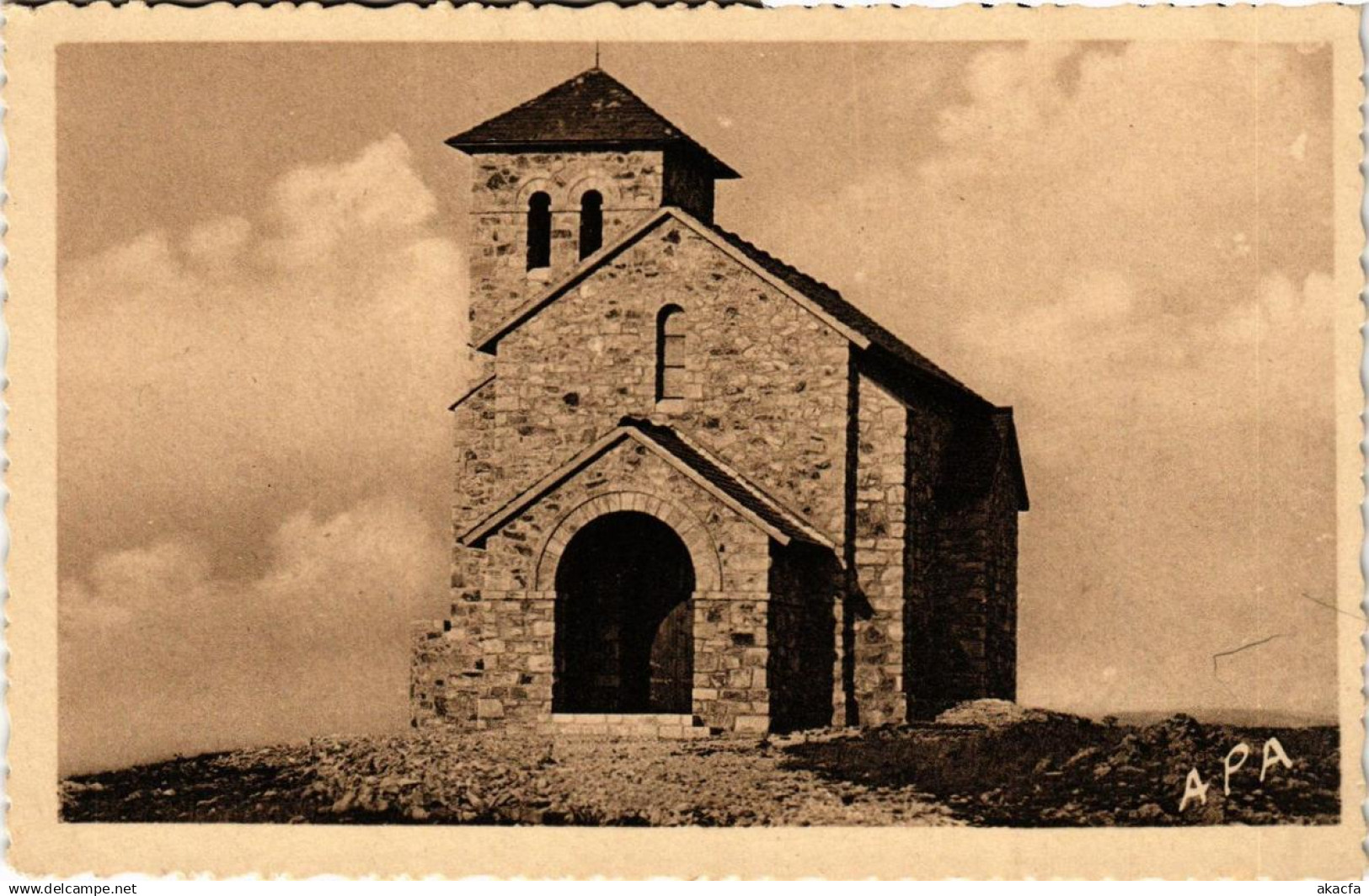 CPA DOURGNE Chapelle de St-Fereol (615105)