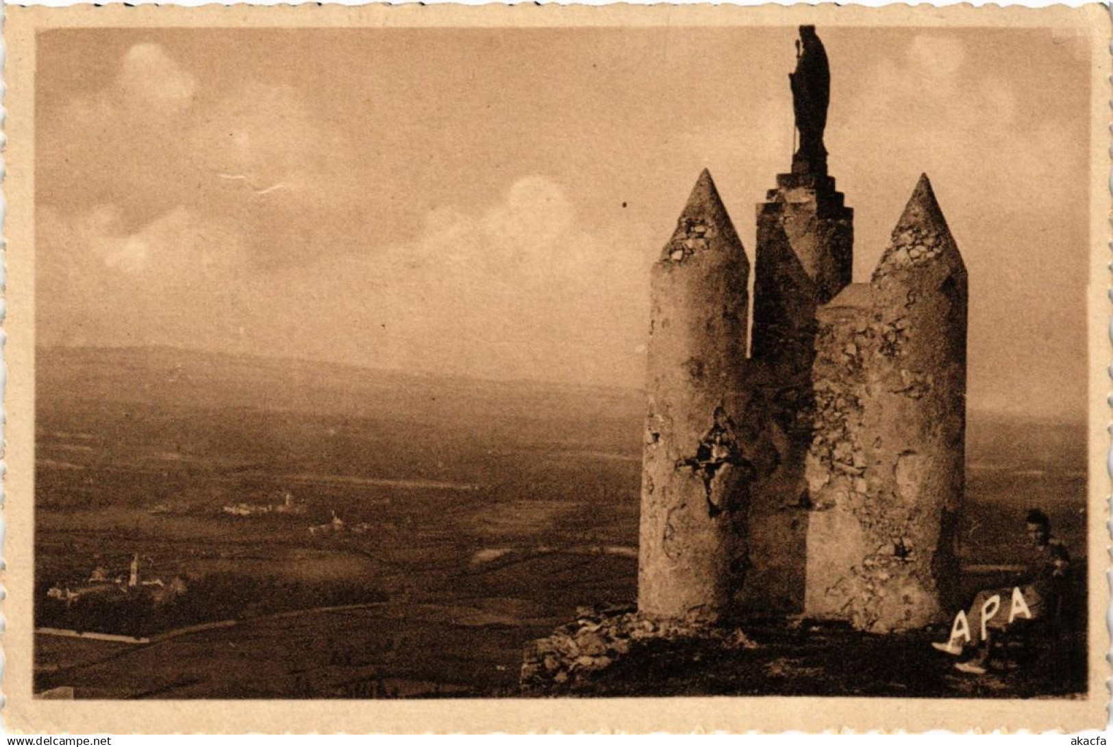 CPA DOURGNE Vue de St-Stapin (615109)