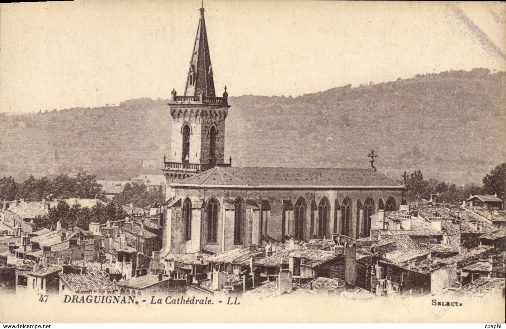 CPA Draguignan La Cathedrale