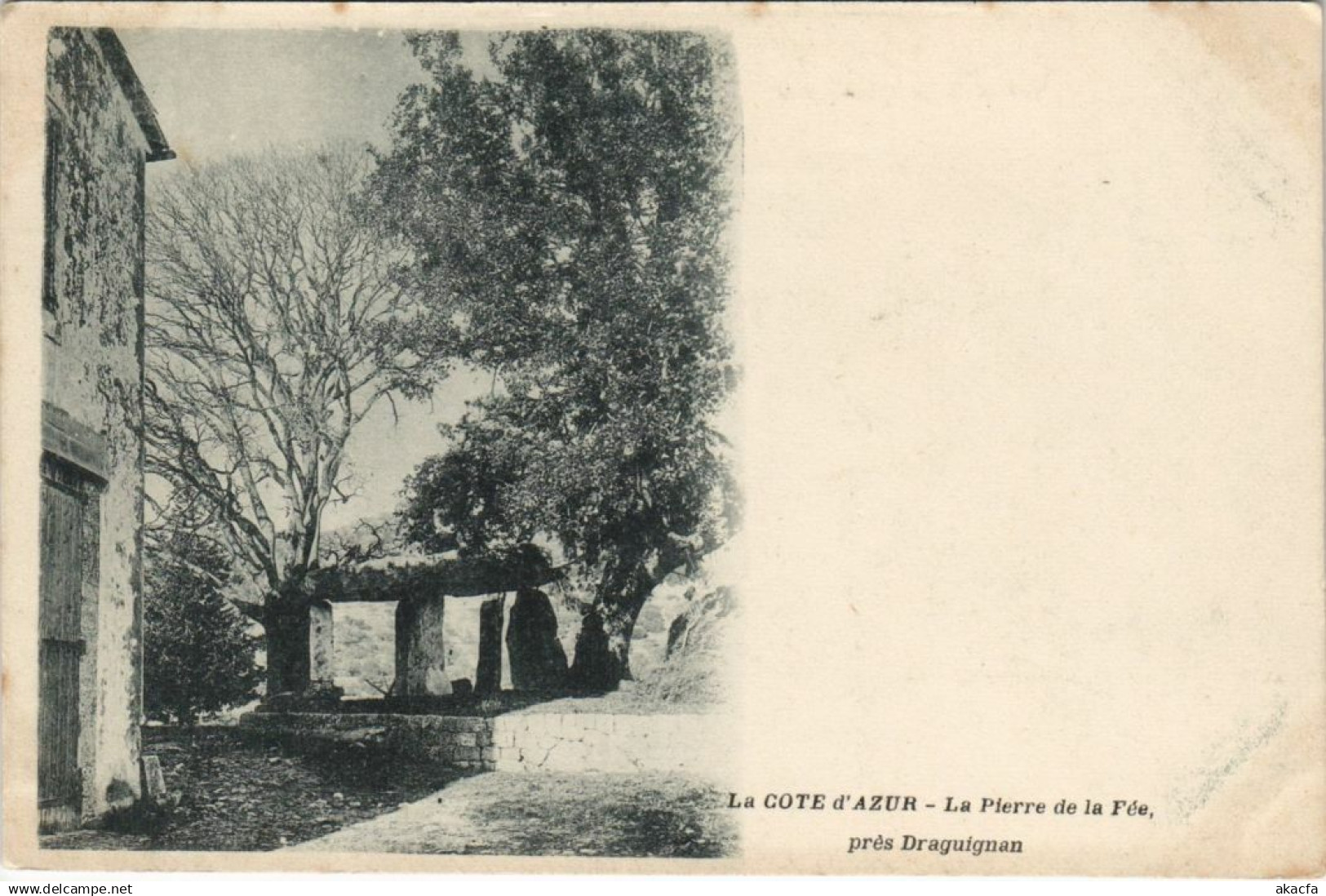 CPA DRAGUIGNAN La Pierre de la Fee pres Draguignan (1111382)