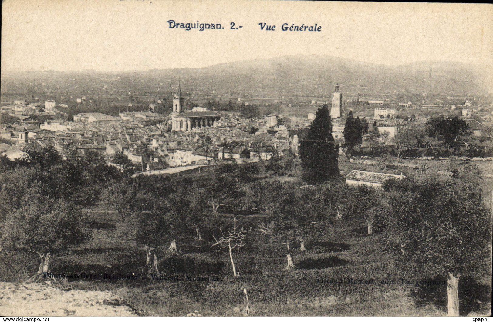 CPA Draguignan Vue generale