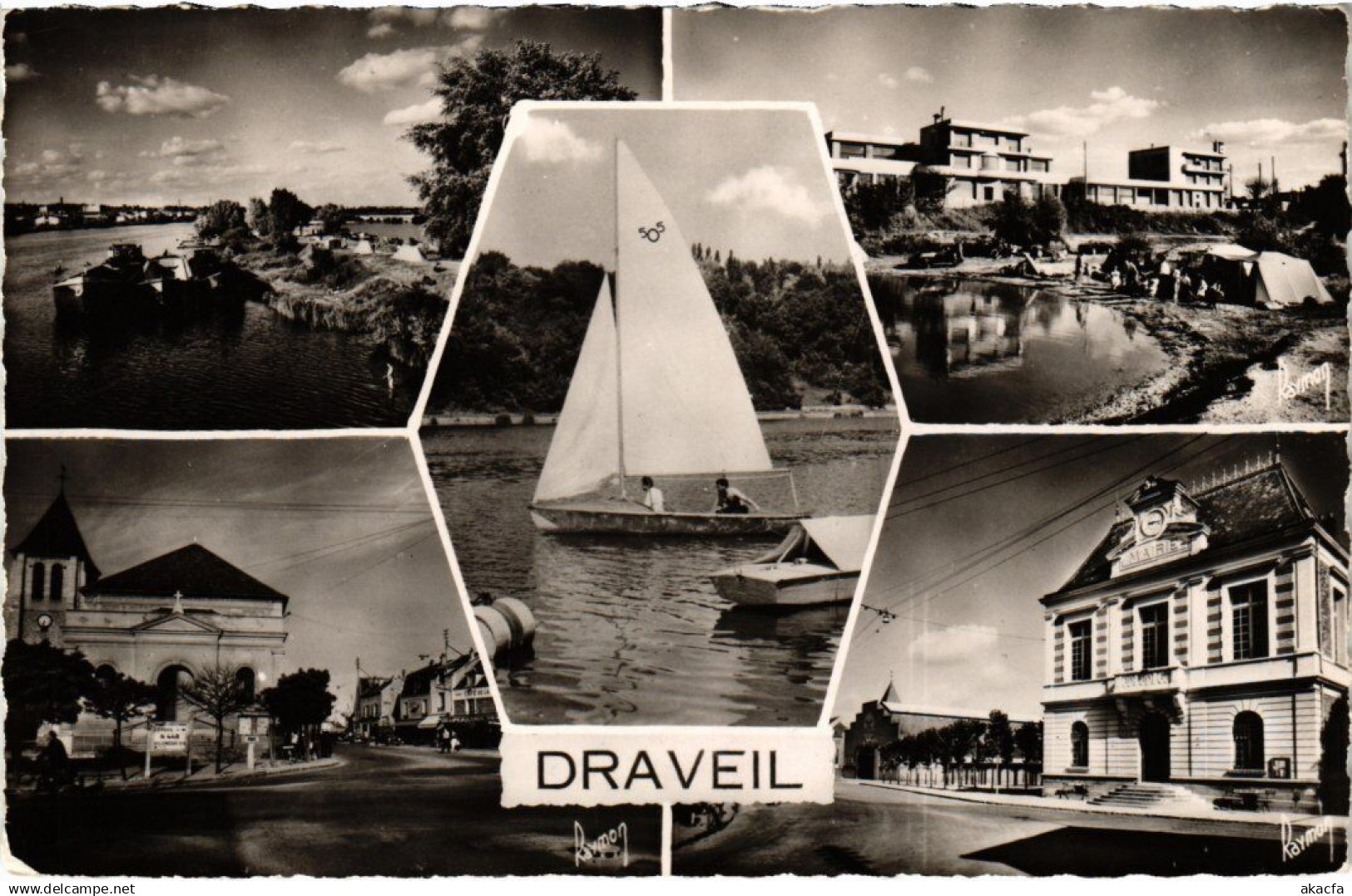 CPA Draveil souvenir (1361686)