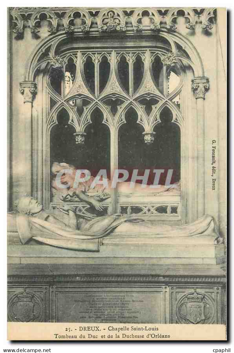 CPA Dreux Chapelle Saint Louis