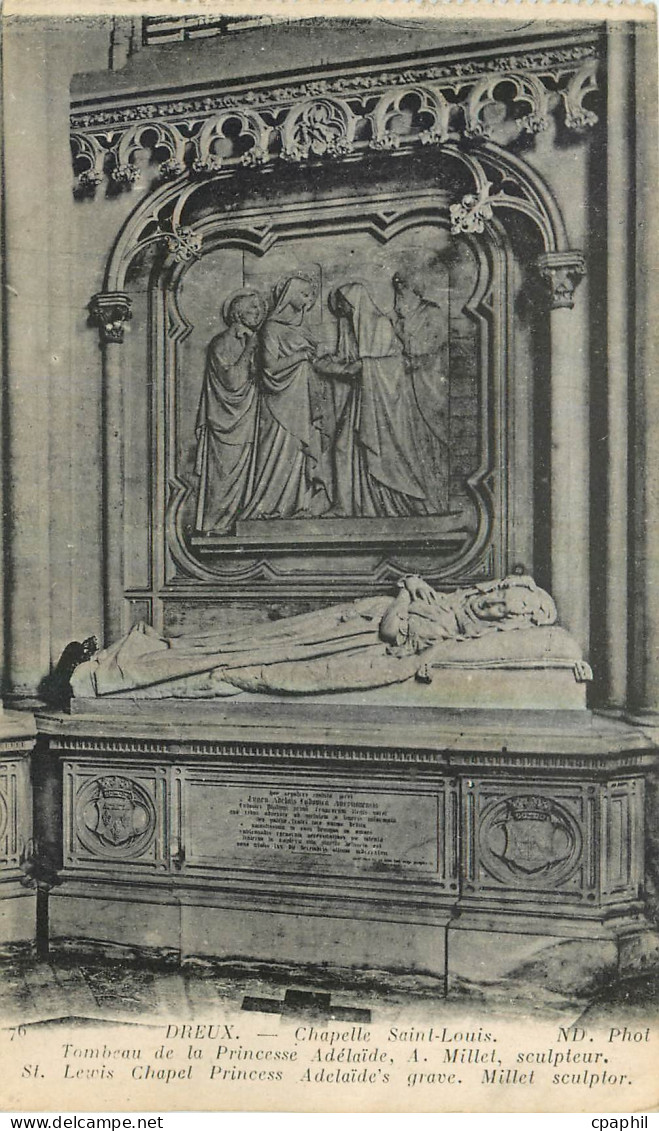 CPA Dreux Chapelle Saint Louis