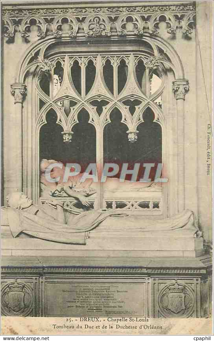 CPA Dreux Chapelle St Louis