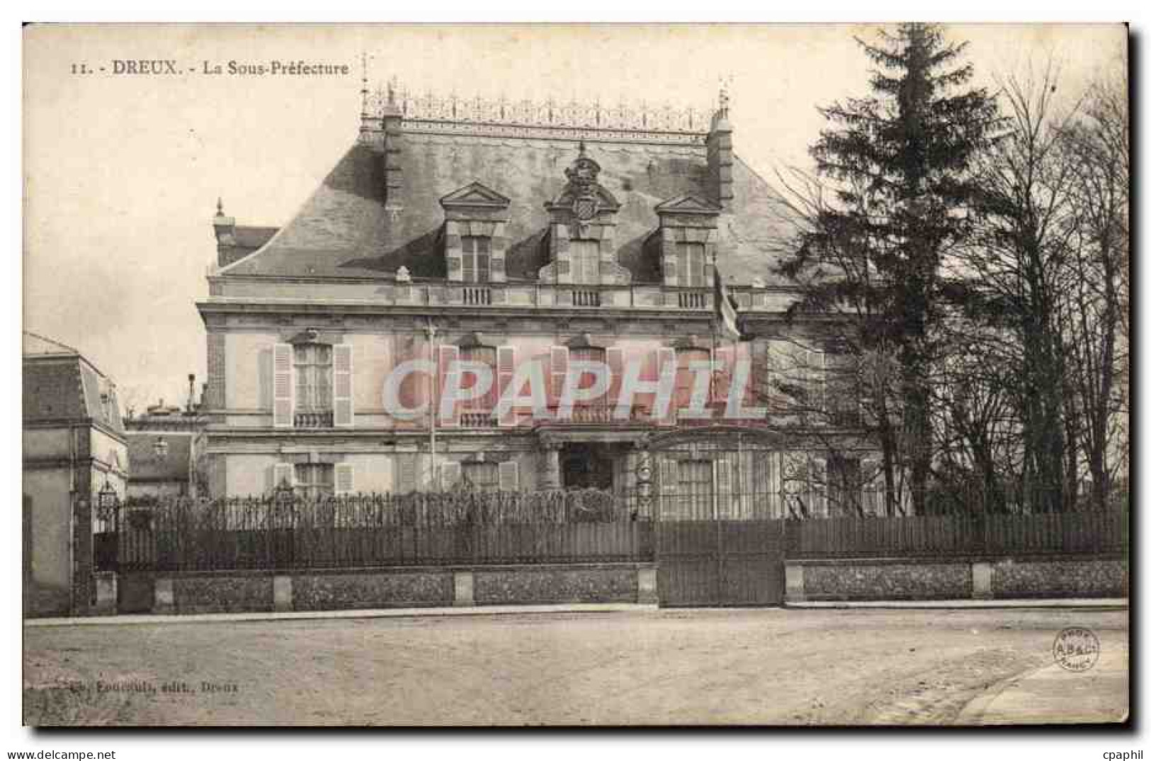CPA Dreux La Sous Prefecture