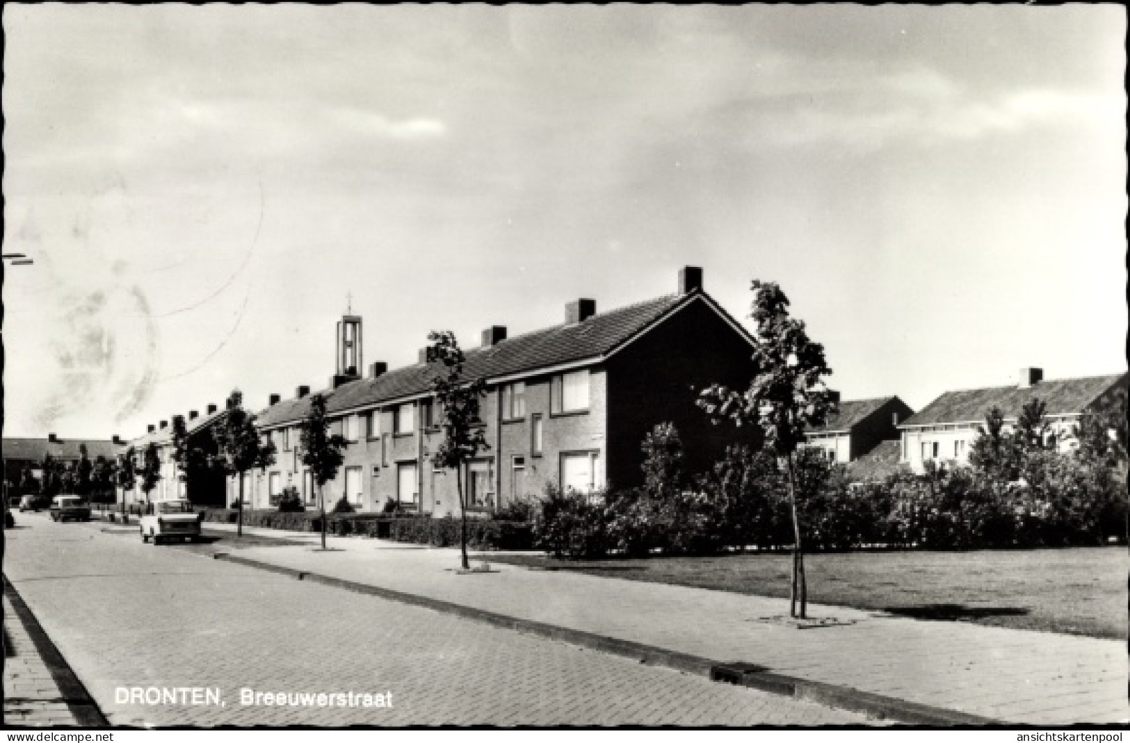 CPA Dronten Flevoland Niederlande, Breeuwerstraat