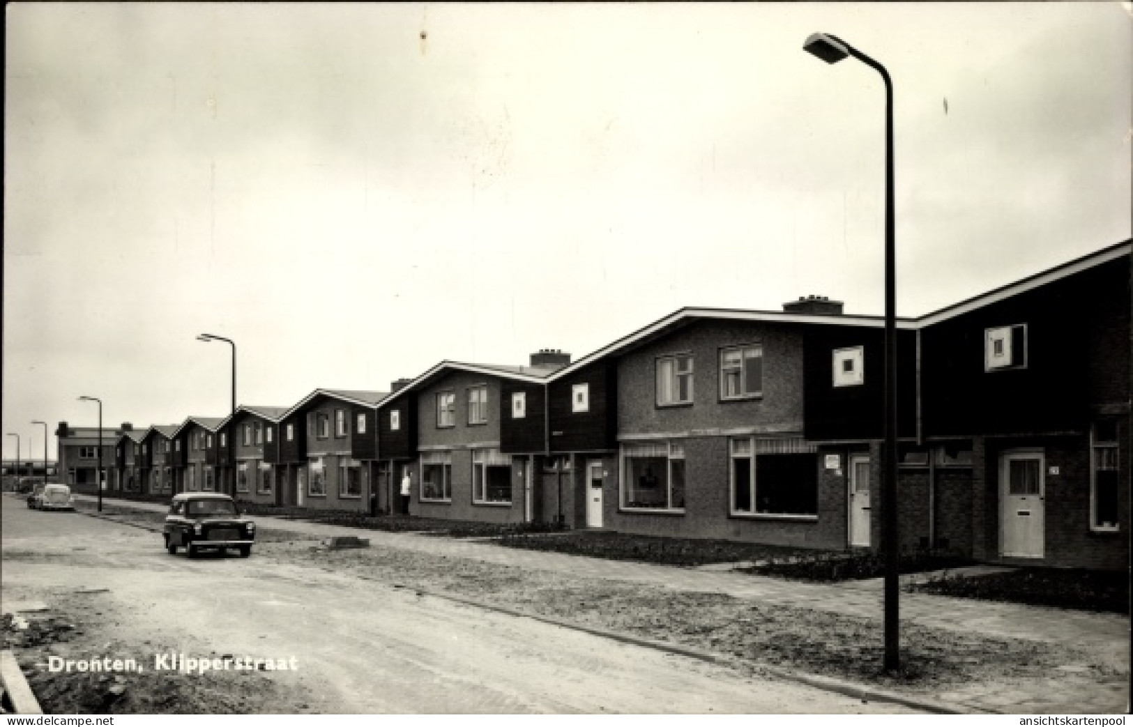 CPA Dronten Flevoland Niederlande, Klipperstraat