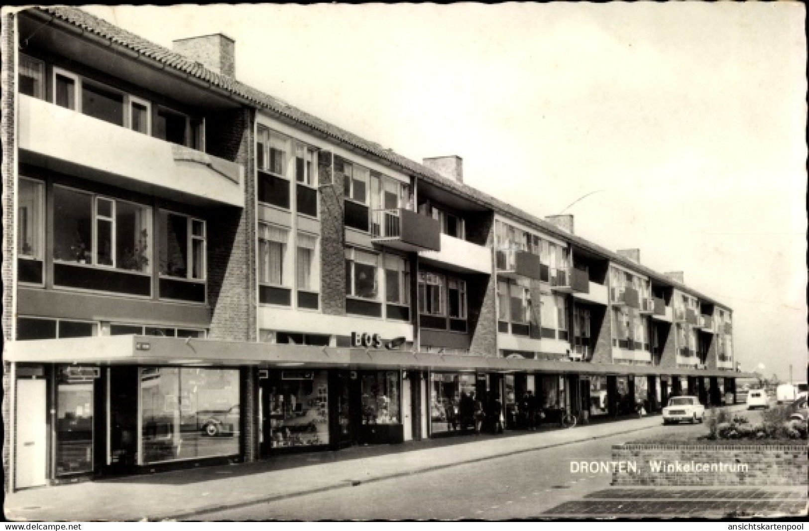 CPA Dronten Flevoland Niederlande, Winkelcentrum