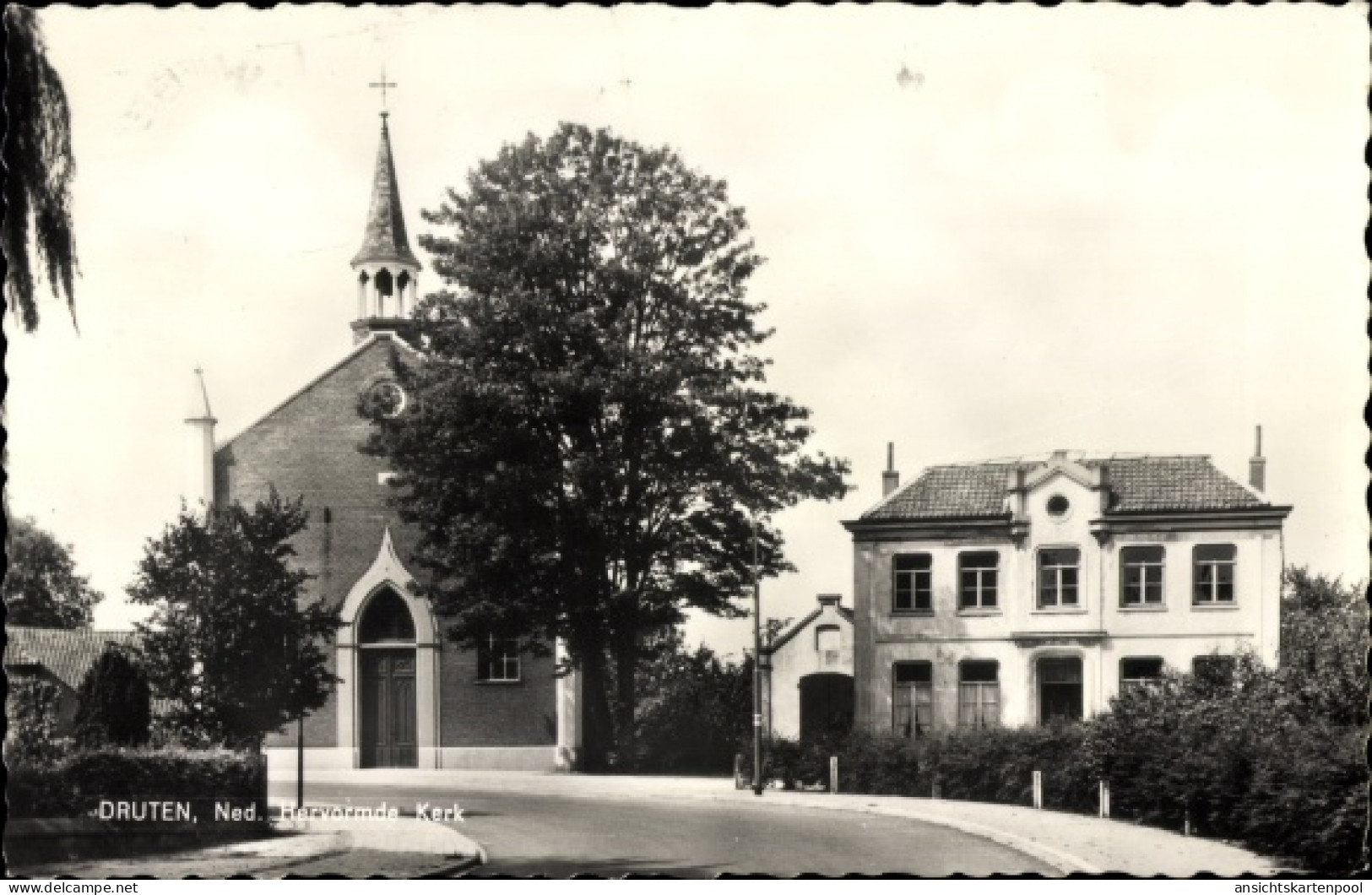 CPA Druten Gelderland Niederlande, Kirche