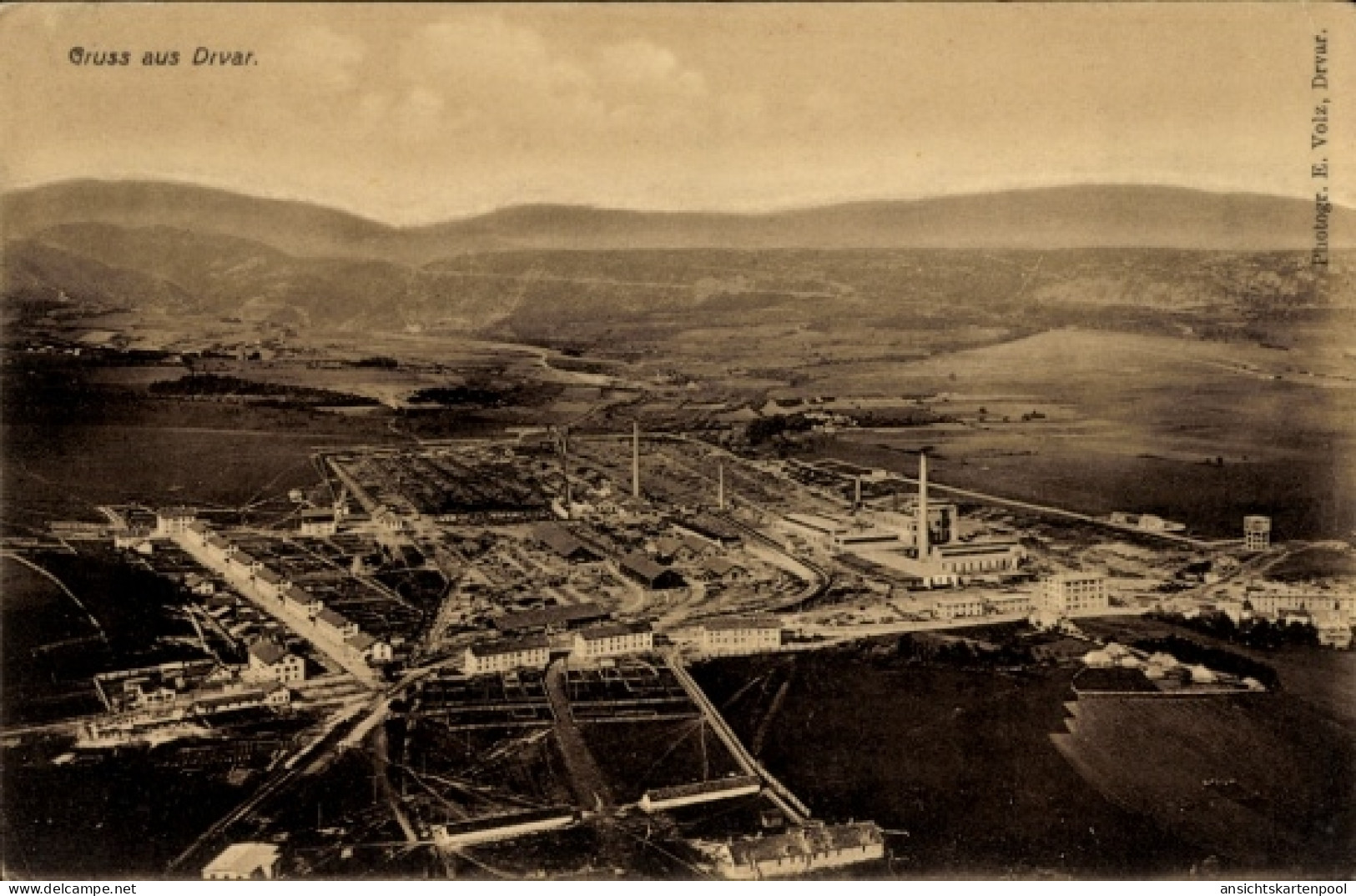 CPA Drvar Bosnien Herzegowina, Gesamtansicht