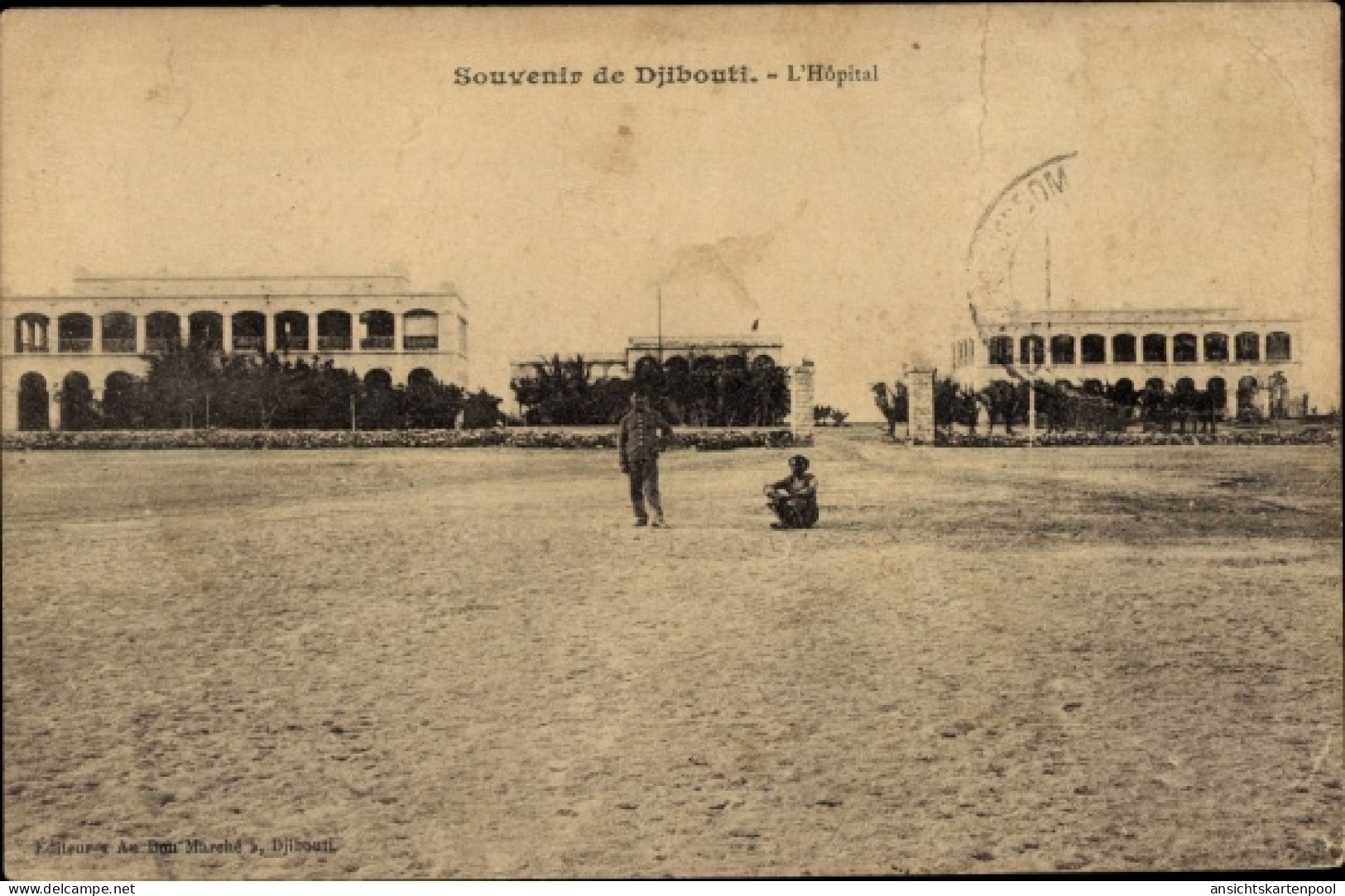 CPA Dschibuti Dschibuti, Das Krankenhaus