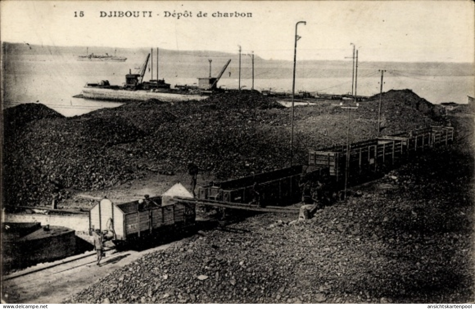 CPA Dschibuti Dschibuti, Kohledepot