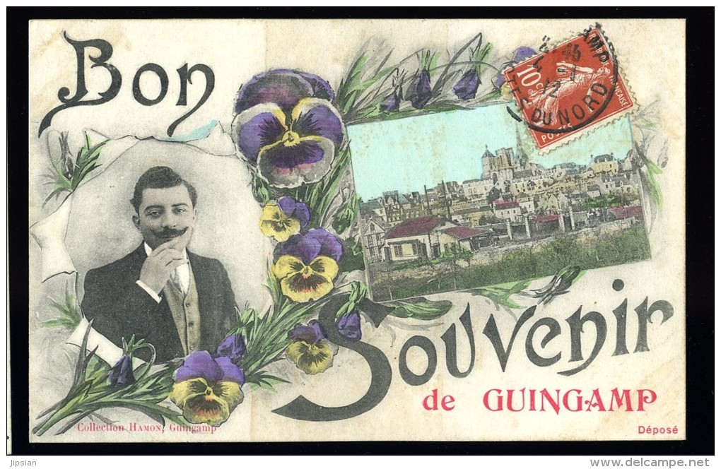 Cpa  du  22  Guingamp  Souvenir de ...   ROSC10